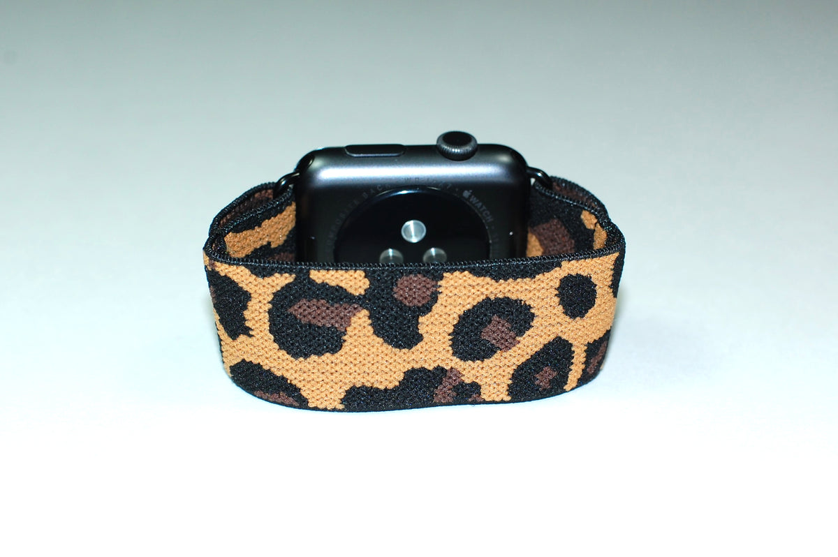 Leopard - Elastic Apple Watch Band by 308designs - CCCVIII