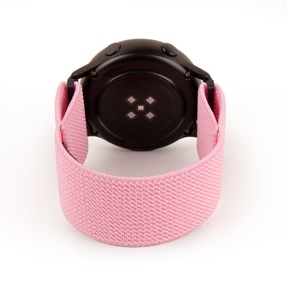 Flamingo - 18mm, 20mm, and 22mm Elastic Watch Bands (Samsung Galaxy, Garmin, Fossil, Amazfit, Huawei, and more)