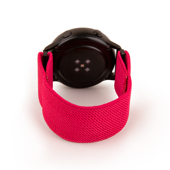 Lipstick - 18mm, 20mm, and 22mm Elastic Watch Bands (Samsung Galaxy, Garmin, Fossil, Amazfit, Huawei, and more)