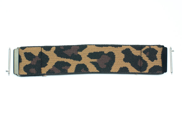 Leopard - 18mm, 20mm, and 22mm Elastic Watch Bands (Samsung Galaxy, Garmin, Fossil, Amazfit, Huawei, and more)